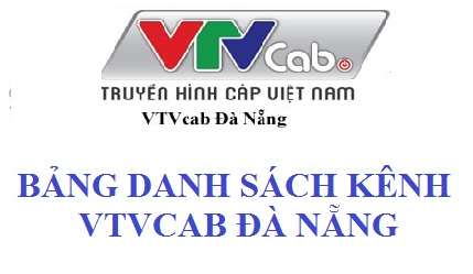 bảng danh sách kênh vtvcab đà nẵng