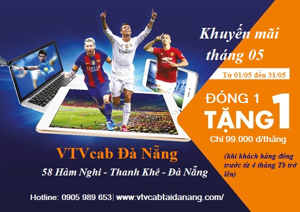 vtvcab đà nẵng khuyến mãi tháng 05