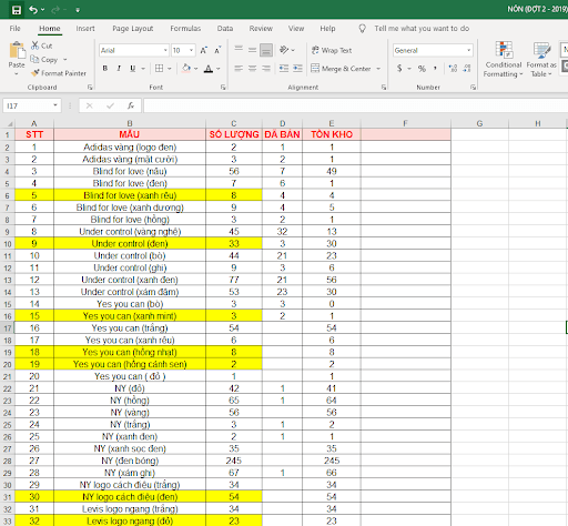 Cách ẩn nội dung trong Excel - hình 9