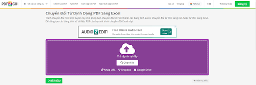 Chuyển đổi PDF sang Excel trực tuyến - hình 13