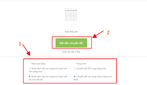 Chuyển đổi PDF sang Excel trực tuyến - hình 19