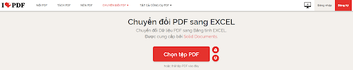 Chuyển đổi PDF sang Excel trực tuyến - hình 5