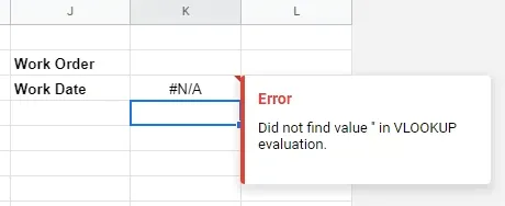 Sử dụng hàm VLOOKUP trong Google Sheet để theo dõi công việc - hình 10